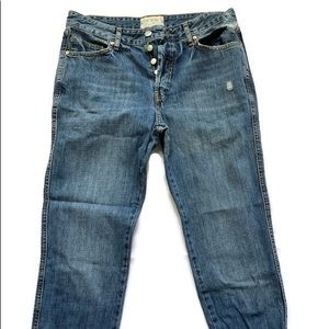 We The Free boyfriend crop jean